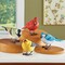 Collections Etc Hand-Painted Realistic Bird Sitters - Set of 4